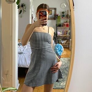 Buffalo plaid pullover dress, 4